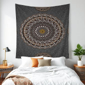 カーキ・クロコディラス・ポロソスの壁タペストリー タペストリー