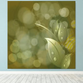 カーキ《写真》ぼけ味離れキャンバスプリント キャンバスプリント (インサイチュ (ウッドフロア))