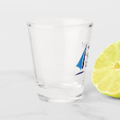 カークランド·セイリング·クラブ·ロゴ ショットグラス (左)