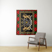 カークランバッジ&モットウライオンズ タペストリー (インサイチュ)