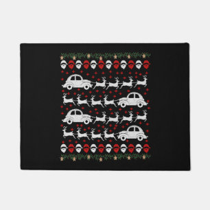 カークリスマス ドアマット