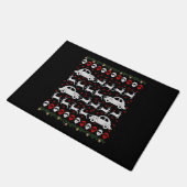 カークリスマス ドアマット (アングル)