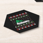 カークリスマス ペーパーコースター (アングル)