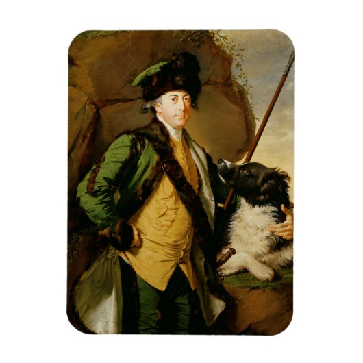 カークリントンのジョン・ホイサムのポートレート（1731年～81年） マグネット (縦)