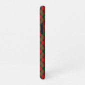 カークレインタータンチェック格子パターン iPhoneケース (右側)