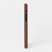 カークレインタータンチェック格子パターン iPhoneケース (左側)