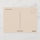 カークロスユーコン州(カナダ) ポストカード (裏面)