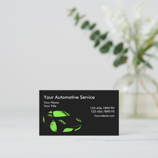 カークールテーマ 名刺 (スタンド正面)