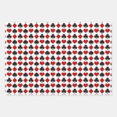 カークールドの模様パーティー ラッピングペーパーシート (正面3)