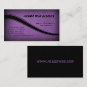 カーグランジブ名刺、ナス 名刺 (正面/裏面)