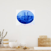 カーケ・ブラザーズ。Boatyard,ロックアイランド, IL, 1891 ポスター (キッチン)