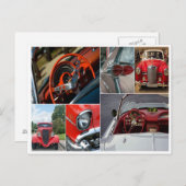カーコラクラシックージはがきグリーティングカード ポストカード (正面/裏面)