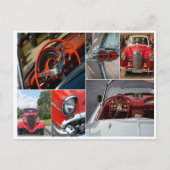 カーコラクラシックージはがきグリーティングカード ポストカード (正面)