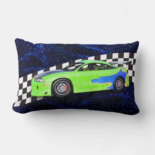 カーコレクションピロー ランバークッション (正面)