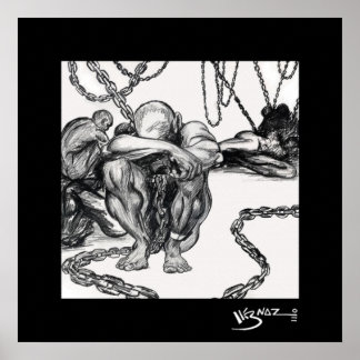 カーゴ – ブラックアートキャンバス印刷 ポスター