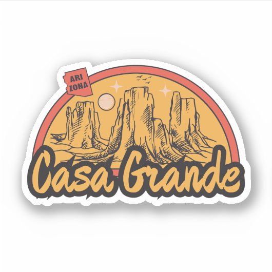カーサグランデ、アリゾナ シール (正面)