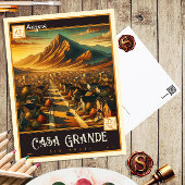 カーサグランデ、アリゾナ |ヴィンテージはがき ポストカード