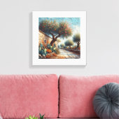 カーサディカンパニャシチリアナ1 of 3 キャンバスプリント (インサイチュ (リビング))