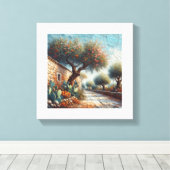 カーサディカンパニャシチリアナ1 of 3 キャンバスプリント (インサイチュ (ウッドフロア))