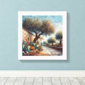 カーサディカンパニャシチリアナ1 of 3 キャンバスプリント (インサイチュ (ウッドフロア))