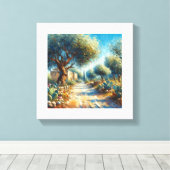 カーサディカンパニャシチリアナ2 of 3 キャンバスプリント (インサイチュ (ウッドフロア))