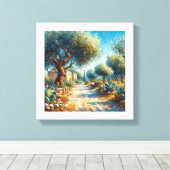 カーサディカンパニャシチリアナ2 of 3 キャンバスプリント (インサイチュ (ウッドフロア))