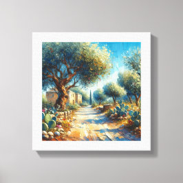 カーサディカンパニャシチリアナ2 of 3 キャンバスプリント