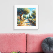 カーサディカンパニャシチリアナ3 of 3 キャンバスプリント (インサイチュ (リビング))