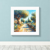 カーサディカンパニャシチリアナ3 of 3 キャンバスプリント (インサイチュ (ウッドフロア))