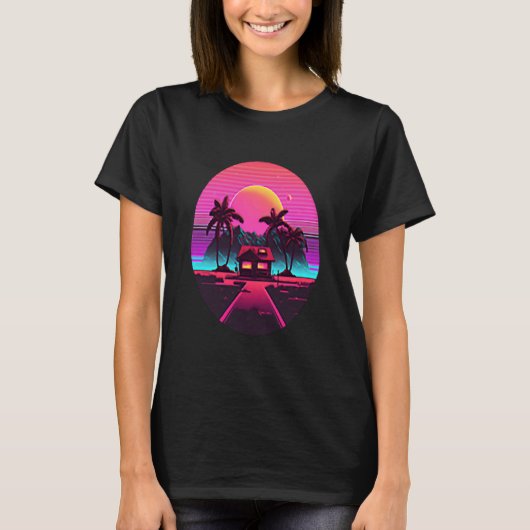 カーサデカミハウス&フラミンゴ Tシャツ (正面)