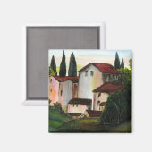 カーサデプエブロディブジョトスカーニイタリアカントリーサイド マグネット (正面/裏面)