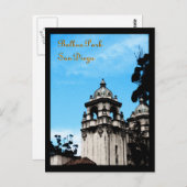 カーサデルプラドシアターバルボアパークサンディエゴ ポストカード (正面/裏面)