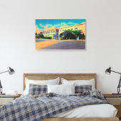 カーサデルレイホテルアットザビーチサンタクルーズ キャンバスプリント (インサイチュ (寝室))