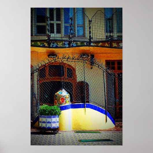 カーサバットロバルセロナスペイン ポスター (正面)