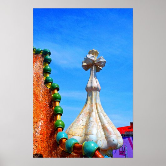 カーサバットロバルセロナスペイン ポスター (正面)