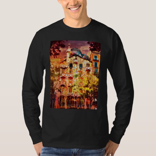 カーサバトロバルセロナスペイン Tシャツ (正面)