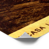 カーサロマトロントカナダ1920sヴィンテージ ポスター (角)