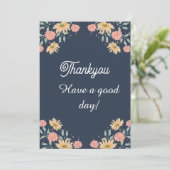 カーサンキュードユニークデザイン サンキューカード (スタンド正面)