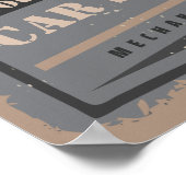 カーサーカスタムビスガレトロポスター ポスター (角)