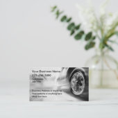 カーサーカッコいいビス車の 名刺 (スタンド正面)