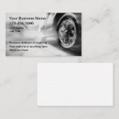 カーサーカッコいいビス車の 名刺 (正面/裏面)