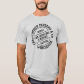 カーサービス&修理ガレージTシャツ Tシャツ (正面)