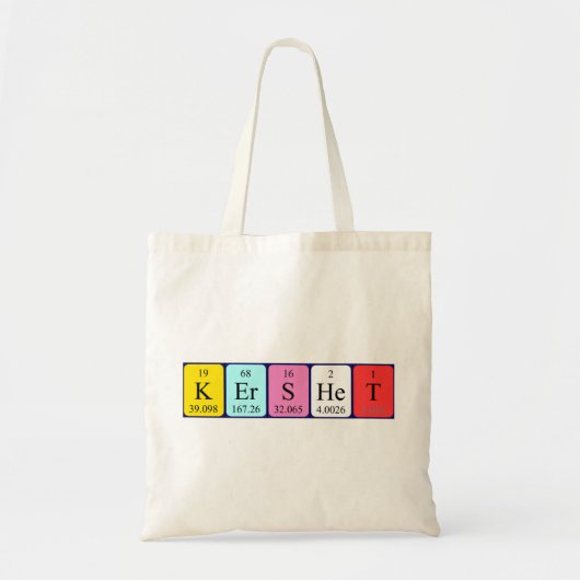 カーシェットの定期テーブル名トートバッグ トートバッグ (正面)