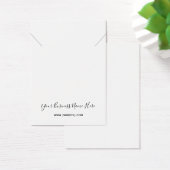 カーシブスクリプトネックレスペンダントディスプレイカード (デスク)