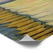 カーシュカソングスタフ絵画クリムトの風景 ポスター (角)