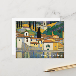 カーシュカソングスタフ絵画クリムトの風景 ポストカード