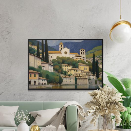 カーシュカソングスタフ絵画クリムトズセレネ ポスター