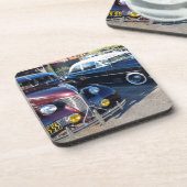 カーショクラシックーで楽しめる美しい自動車 コースター (左側)