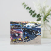 カーショクラシックーで楽しめる美しい自動車 ポストカード (スタンド正面)