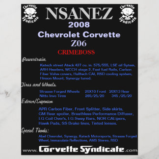 カーショープレイヤー。 チラシ